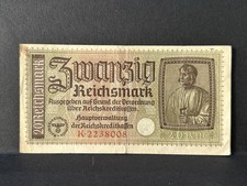 Banconota reichmark occupazion usato  Monserrato