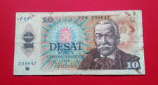 Billet tchécoslovaquie korun d'occasion  Saint-Étienne-de-Saint-Geoirs