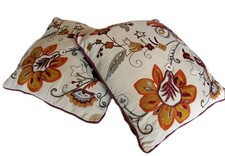 Throw pillows embroidered for sale  Katy