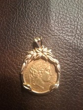 gold pendant franc coin 20 for sale gold pendant franc coin 20 for sale Mesquite