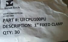Braçadeira de tubo fixa StrurtTech 1" poliuretano Qtd.100 UFCPU100PU comprar usado  Enviando para Brazil