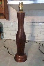 turned wood lamp for sale  CARLISLE