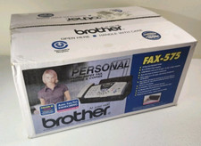 Usado, Brother Fax 575 Máquina de Fax Pessoal de Papel Simples/Telefone/Copiadora - NOVO/CAIXA ABERTA comprar usado  Enviando para Brazil
