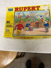 Vintage rupert jigsaw for sale  IPSWICH