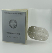 Ddr nva wehrdienstausweis gebraucht kaufen  Lengenfeld
