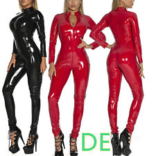 Damen wetlook jumpsuit gebraucht kaufen  Bremen