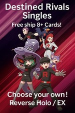 Singles Destined Rivals - Escolha o seu! Holo reverso / EX - Pokemon TCG comprar usado  Enviando para Brazil