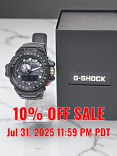 ▶️ Casio G-SHOCK GWN-1000B-1AJF Gulfmaster sensor triplo excelente estado caixa comprar usado  Enviando para Brazil