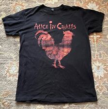 Camiseta Preta Alt./Grunge Rock Anos 1990 - ALICE IN CHAINS "Dirt Rooster" - Tamanho: M, usado comprar usado  Enviando para Brazil