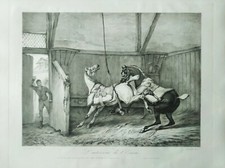 Gravure ancienne original d'occasion Gravure ancienne original d'occasion  Ploërmel