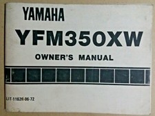 Yamaha yfm350xw warrior for sale  STOKE-ON-TRENT