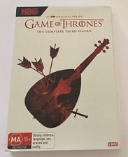 Game Of Thrones: Temporada 3 | Arte Robert Bola (Edição Limitada, Dvd) Muito Bom Estado MA15 comprar usado  Enviando para Brazil
