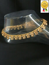 Anklet golden diamante for sale  LONDON