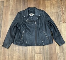 Usado, Jaqueta de couro Harley Davidson feminina clássica motociclista 2W comprar usado  Enviando para Brazil