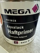 5 Liter Mega  Aqualack Haftprimer Primer Haftgrund universell Grundierung Weiß comprar usado  Enviando para Brazil