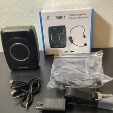 Microfone WinBridge 20W amplificador de voz Bluetooth sem fio para professores comprar usado  Enviando para Brazil