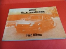Fiat ritmo libretto usato  Villa Minozzo