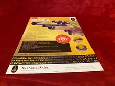 Pgun3 advert 11x8 for sale  UK