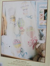 Balão de ar quente bebê afegão kit ponto cruz Candamar designs aberto completo comprar usado  Enviando para Brazil