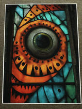 Abstract stained glass for sale  House Springs