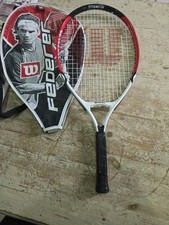 Racchetta Wilson Federer 3 5/6 Titanium Con Custodia , usado comprar usado  Enviando para Brazil