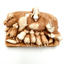 Chalkware vtg sow for sale  Gettysburg
