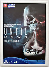 Pôster promocional Until Dawn RARO PS4 42cm x 59cm comprar usado  Enviando para Brazil