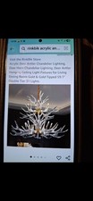 antler chandelier authentic for sale  Vincennes