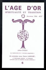 Age révolution spirituelle d'occasion  Chalon-sur-Saône