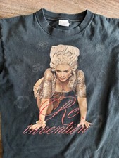 Camiseta Madonna Re Invention 2004 música pop concerto turnê mundial média, usado comprar usado  Enviando para Brazil