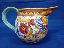 Brocca ceramica decoro usato  Roma