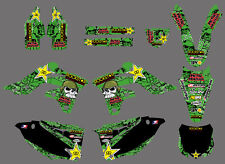 Kit de decalques gráficos de fundo para Kawasaki KX250F KXF250 2013-2014 comprar usado  Enviando para Brazil