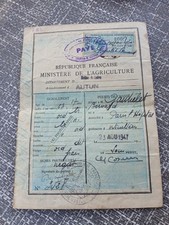 Ancien permis chasse d'occasion  Épinac