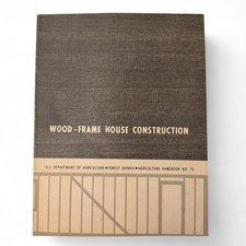 Wood-Frame House Construction USDA Forest Service Agriculture Handbook 73 comprar usado  Enviando para Brazil