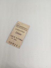 Magnes: stary bilet kolejowy (Edmondson): Lichtenfeld - Zinten na sprzedaż Magnes: stary bilet kolejowy (Edmondson): Lichtenfeld - Zinten na sprzedaż  PL