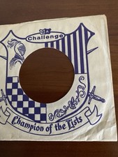 Challenge record sleeve for sale  GREAT YARMOUTH