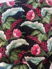 Vintagetropical floral drapery for sale  Mansfield