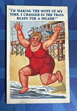 Saucy comic postcard for sale  BROUGH