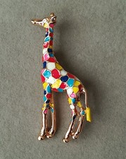 Giraffen brosche gold gebraucht kaufen  Recklinghausen