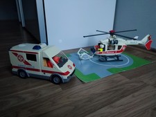 Playmobil krankenwagen hubschr gebraucht kaufen  Andernach