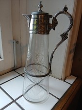 Jugendstil glaskaraffe geschli gebraucht kaufen  Schönberg