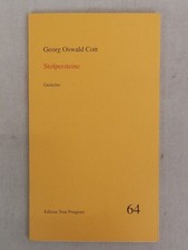 Stolpersteine gedichte edition gebraucht kaufen Stolpersteine gedichte edition gebraucht kaufen  Vohenstrauß