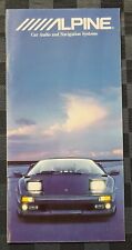 Brochure alpine car usato  Novi di Modena