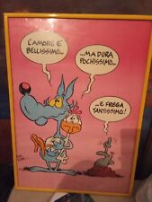 Quadro poster lupo usato  Melzo