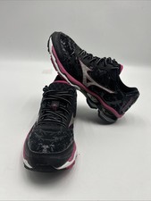 Tênis de corrida feminino Mizuno Wave Creation 16 tamanho 9 preto rosa comprar usado  Enviando para Brazil