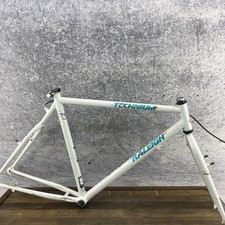 Vintage Raleigh Technium Mountain Bike Quadro 20 em Alumínio Branco Café EUA 130 comprar usado  Enviando para Brazil