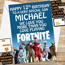 Personalised fortnite birthday for sale  SLEAFORD