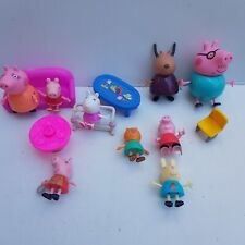 Lote de bonecos colecionáveis da família Peppa Pig móveis e brinquedos pacote Jazwares comprar usado  Enviando para Brazil