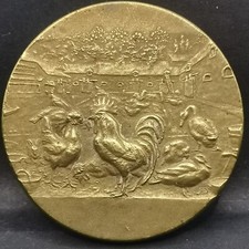 Medaille bronze societe d'occasion  Antony