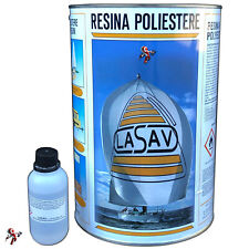 Resina poliestere liquida usato  Serra d'Aiello